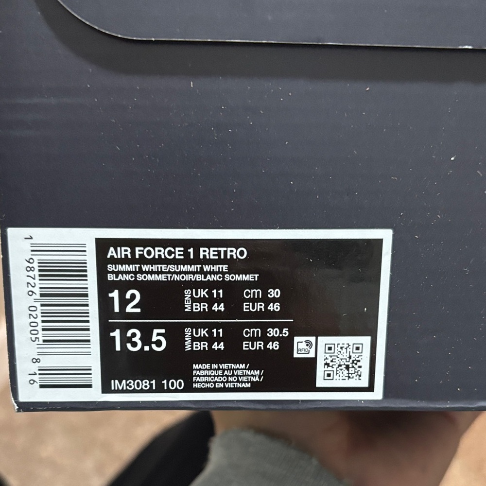 Nike Air Force 1 Retro Summit White